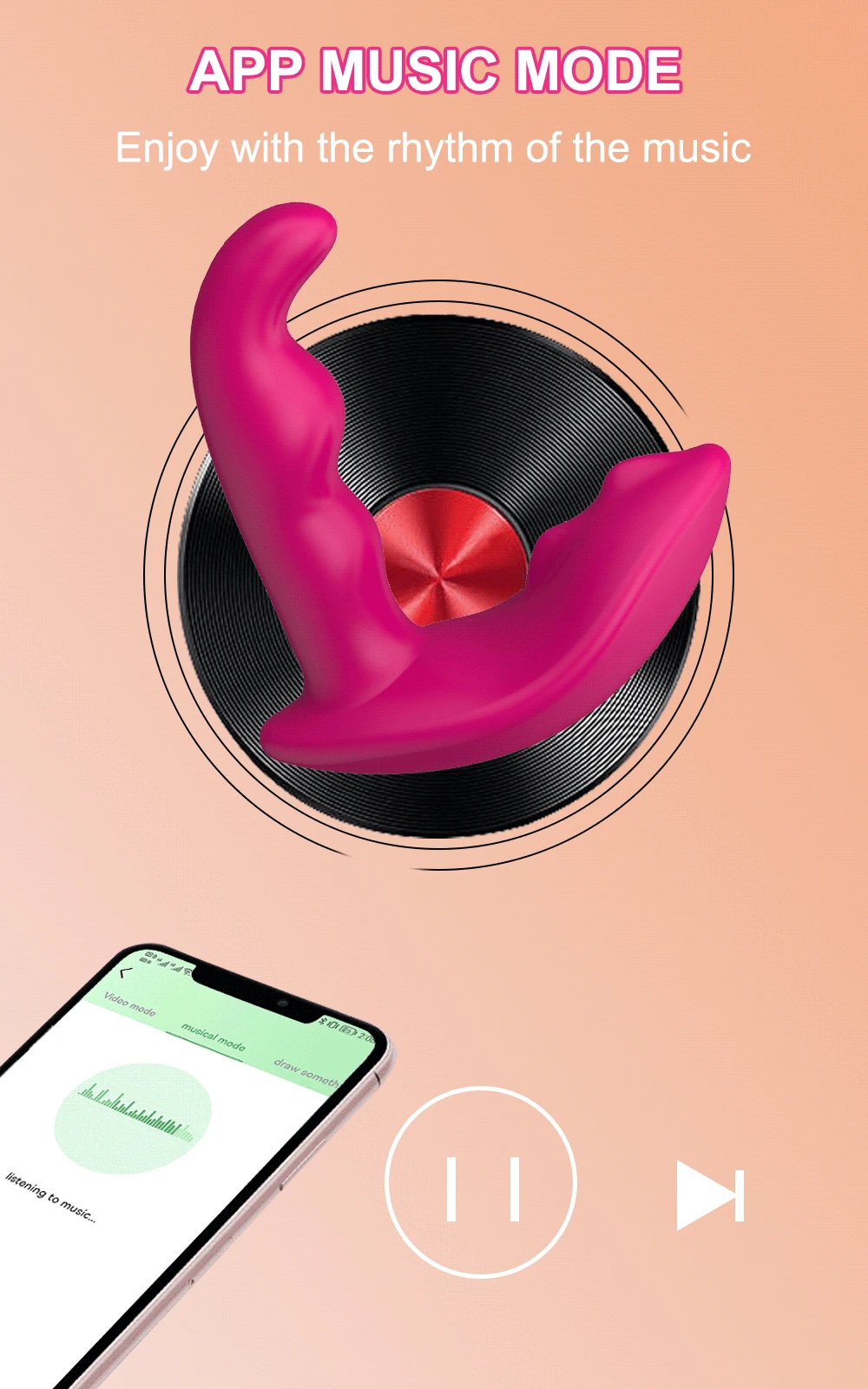 Wireless Remote Control APP Vibrators Female G Spot Clitoris Vagina Stimulator Massager Slipje Dildo Seksspeeltje Voor Vrouwen