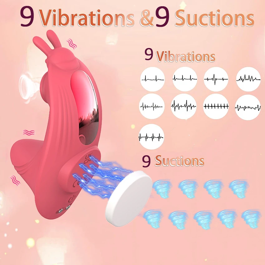Wearable Mini Vibrator For Women Clitoris Sucker App Bluetooth Remote Control Vibro On Sexy Panties Adults Sex Toys Stimulator