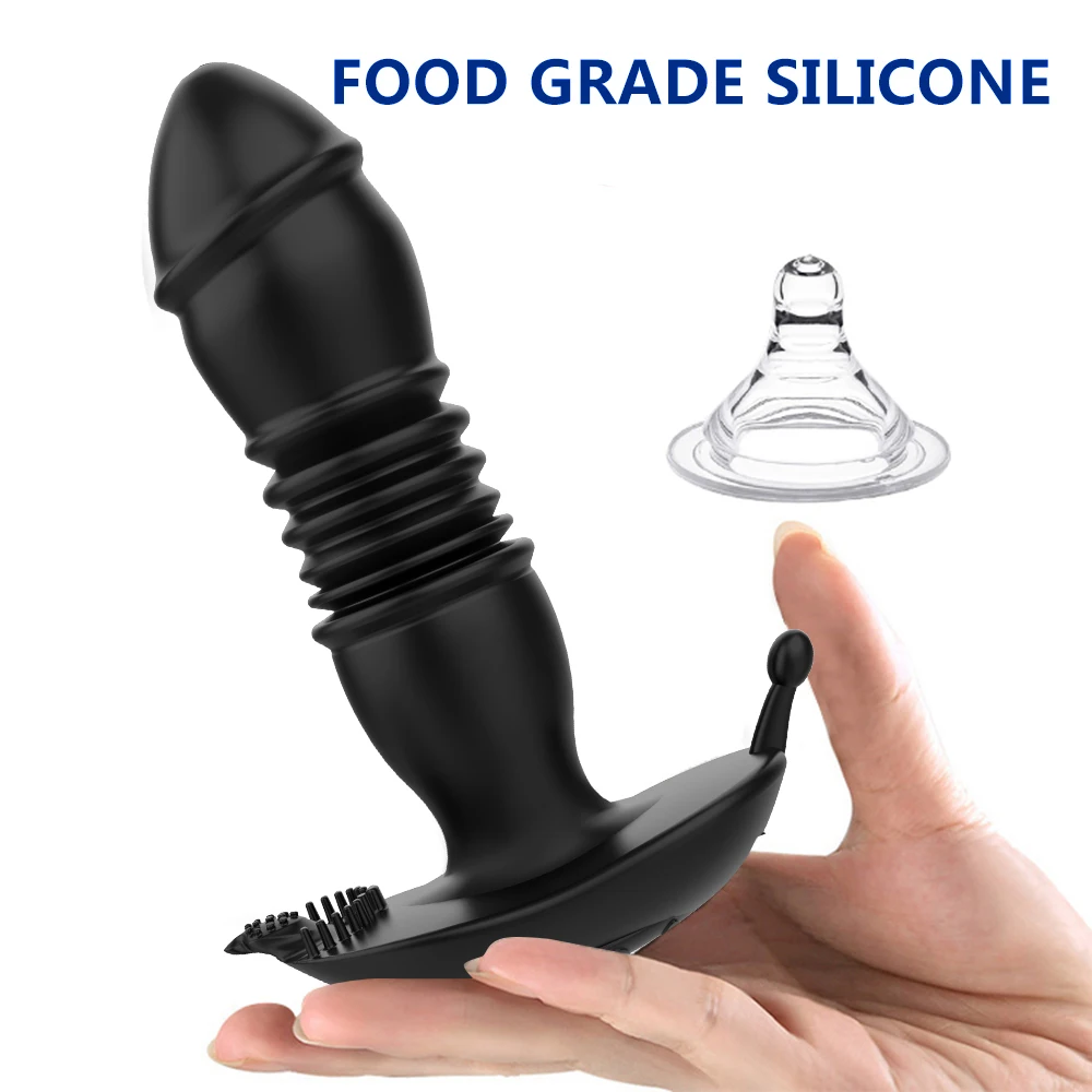 Bluetooth Telescopic Prostate Massage Sex Toys For Men Anal Butt Plug Dildo Vibrators For Women APP Remote Control Vibrator Gay Bluetooth Telescopic Prostate Massage Sex Toys For Men Anal Butt Plug Dildo Vibrators For Women APP Remote Control Vibrator Gay
