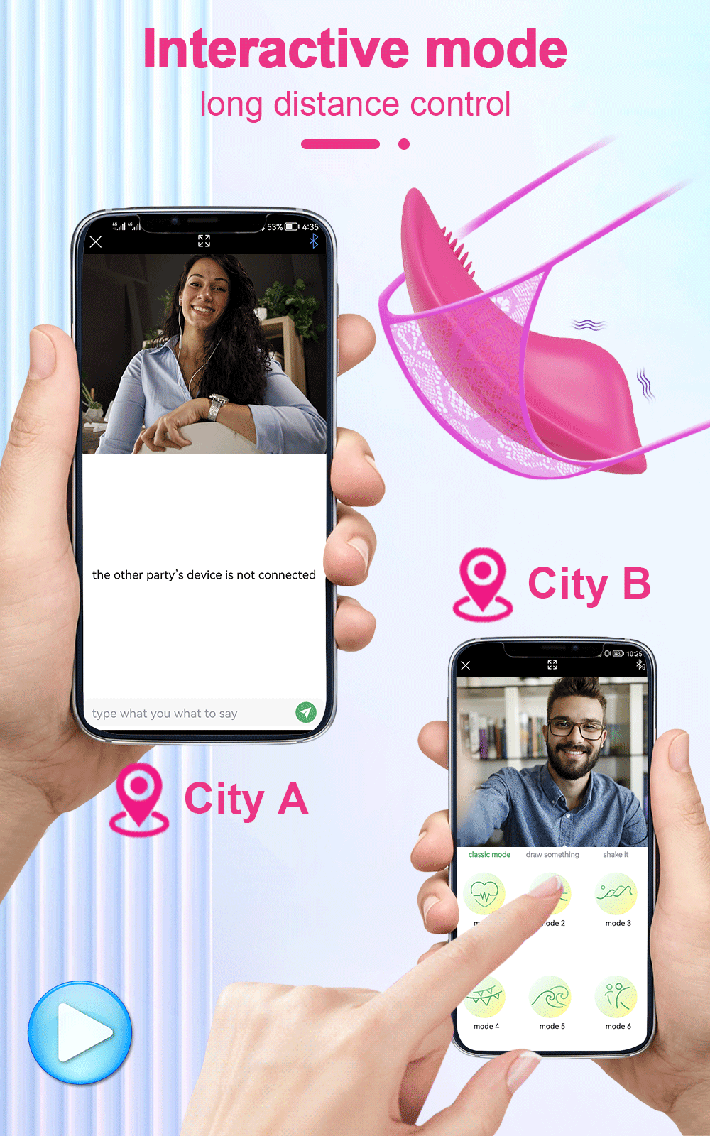 Wearable Bluetooth APP Vibrator for Women Wireless Remote Control Vibrating Egg Clitoris Stimulator Female Sex Toys for Couples