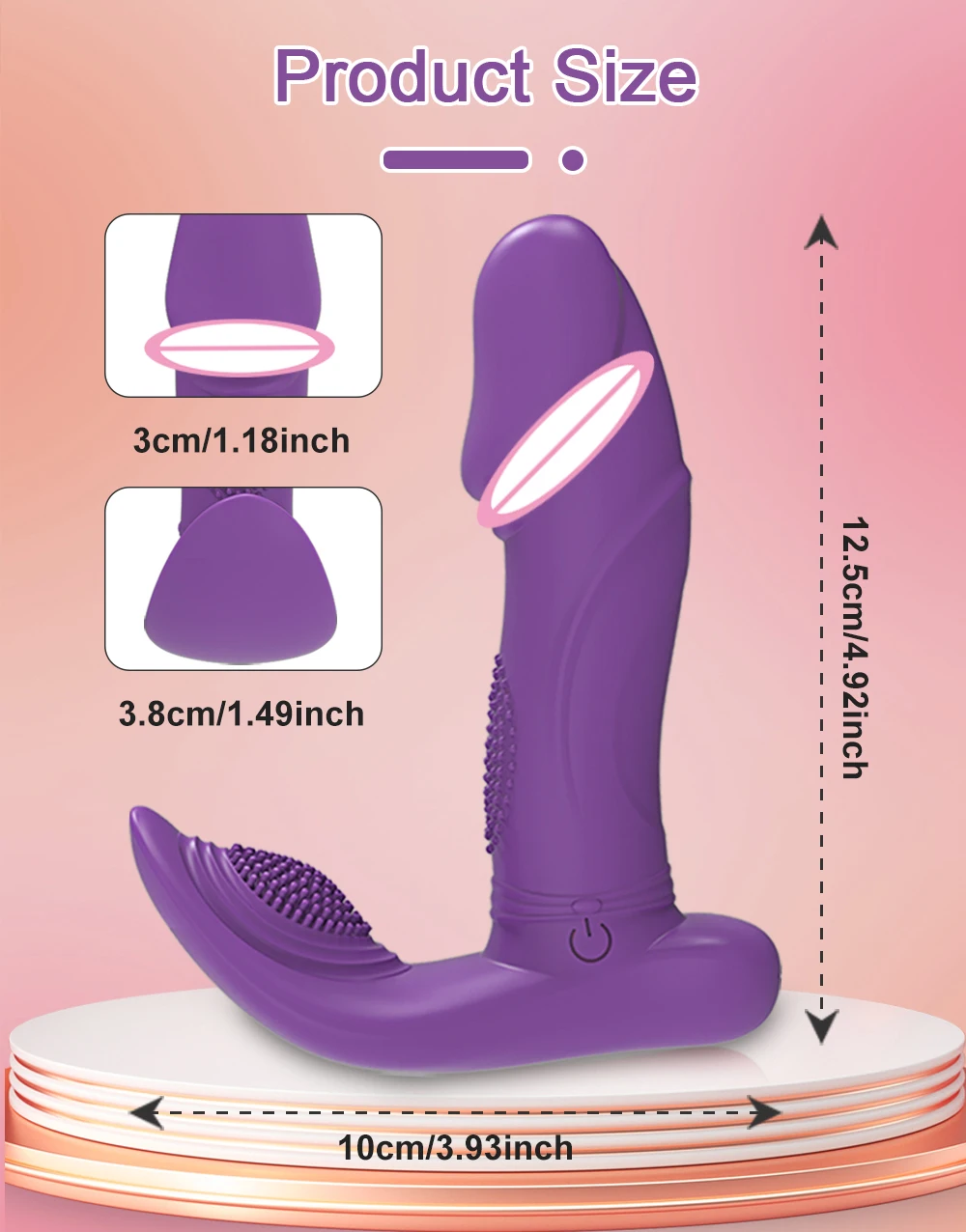 Bluetooth APP Dildo Vibrator Female Wireless Remote Control Clitoris Stimulator Finger Wiggling Sex Toys for Women Couples Adult