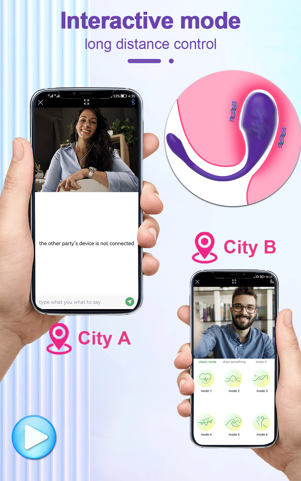 Bluetooth APP Wearable Mini Vibrator Female Clitoral Stimulator Remote Control Panties Vibrating Adult Sex Toy for Women Couples Bluetooth APP Wearable Mini Vibrator Female Clitoral Stimulator Remote Control Panties Vibrating Adult Sex Toy for Women Couples