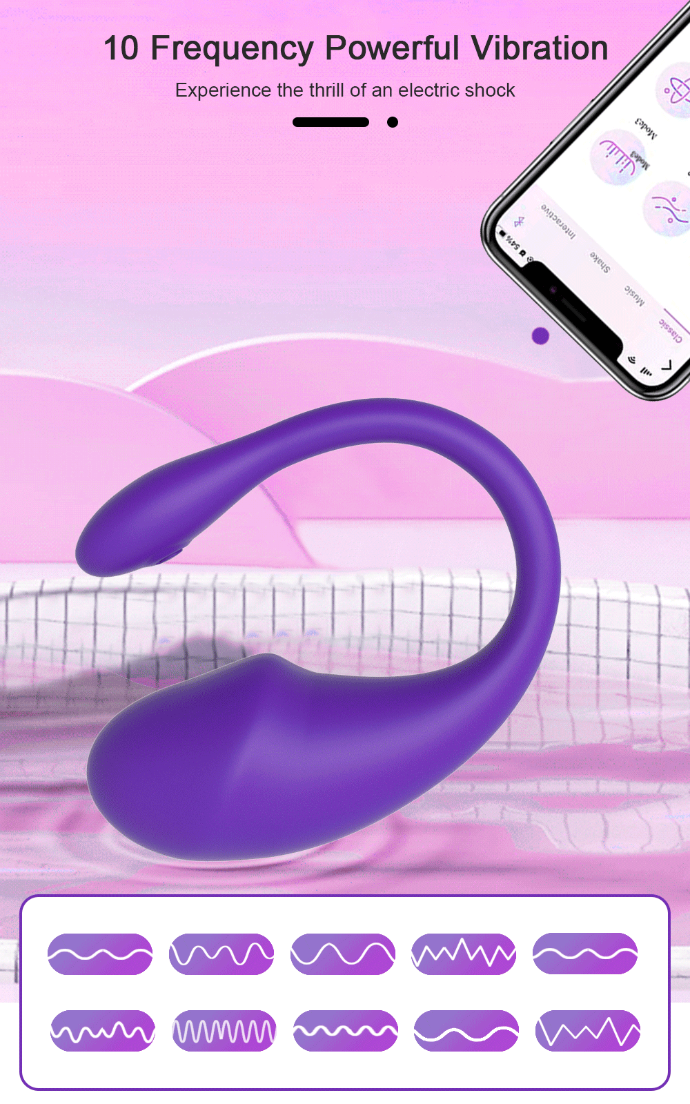 Bluetooth APP Wearable Mini Vibrator Female Clitoral Stimulator Remote Control Panties Vibrating Adult Sex Toy for Women Couples Bluetooth APP Wearable Mini Vibrator Female Clitoral Stimulator Remote Control Panties Vibrating Adult Sex Toy for Women Couples