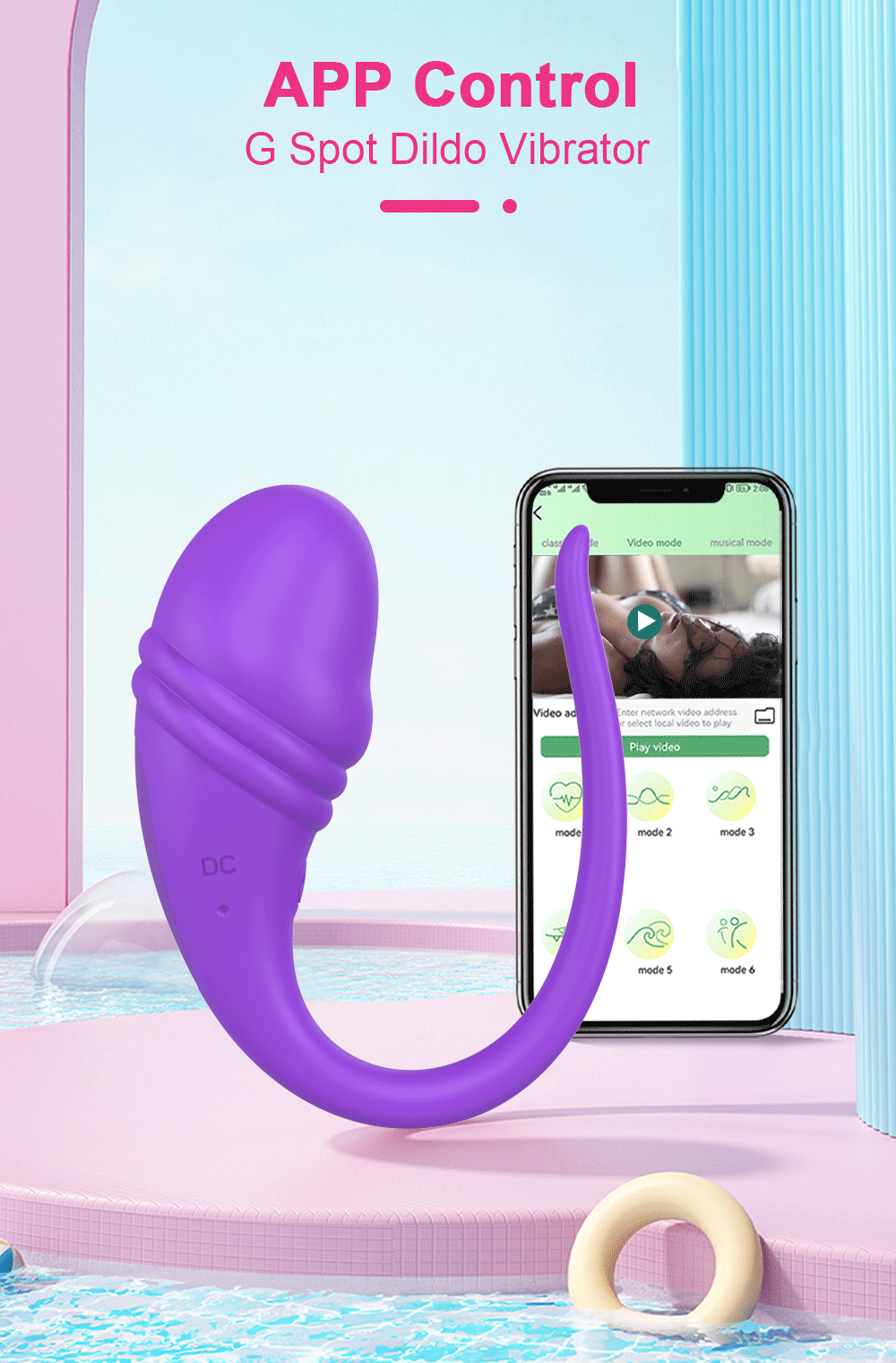 Bluetooth APP Wearable Mini Vibrator Female Clitoral Stimulator Remote Control Panties Vibrating Adult Sex Toy for Women Couples Bluetooth APP Wearable Mini Vibrator Female Clitoral Stimulator Remote Control Panties Vibrating Adult Sex Toy for Women Couples