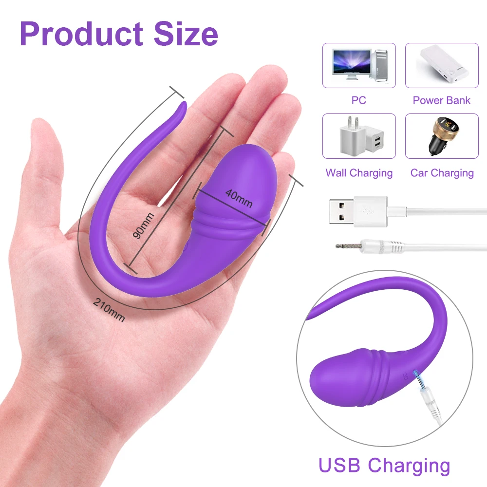 Bluetooth APP Wearable Mini Vibrator Female Clitoral Stimulator Remote Control Panties Vibrating Adult Sex Toy for Women Couples Bluetooth APP Wearable Mini Vibrator Female Clitoral Stimulator Remote Control Panties Vibrating Adult Sex Toy for Women Couples