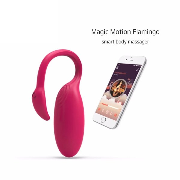 Smart APP Bluetooth Vibrator Kegel Master Ball Remote Control Flamingo Clitoris G-spot Stimulator Vagina Massager