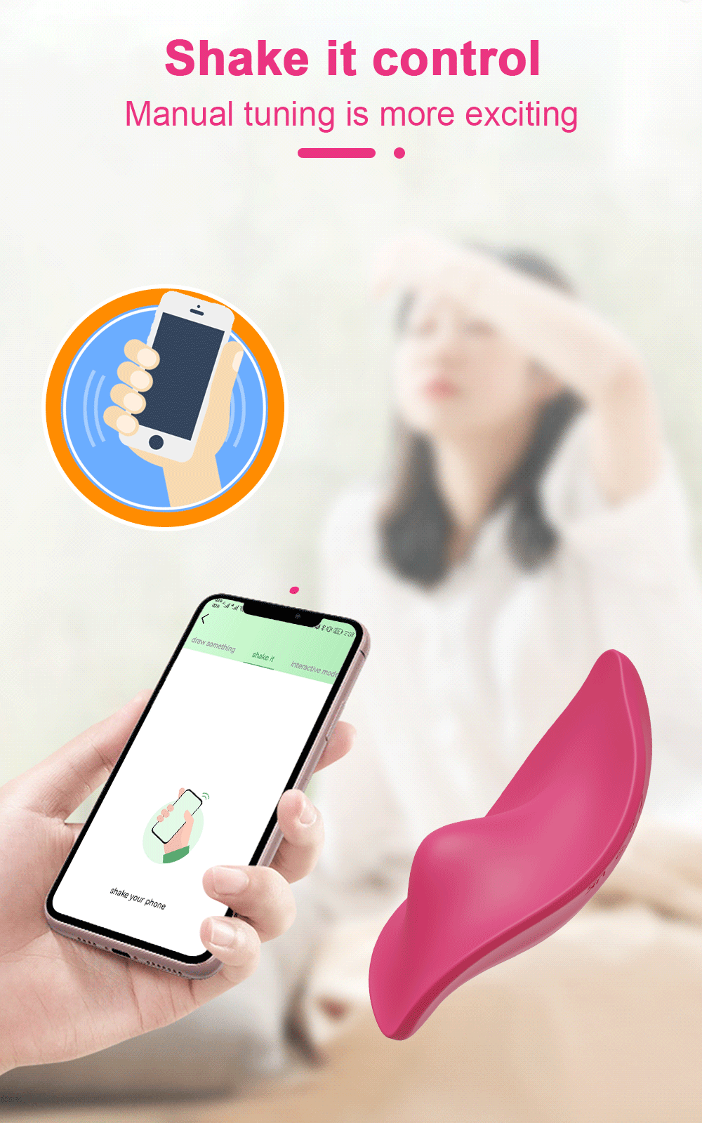 Bluetooth APP Vibrator Female Wireless Remote Control Wearable Vibrating Egg Clitoris Stimulator Sex Toys for Women Couples Bluetooth APP Vibrator Female Wireless Remote Control Wearable Vibrating Egg Clitoris Stimulator Sex Toys for Women Couples
