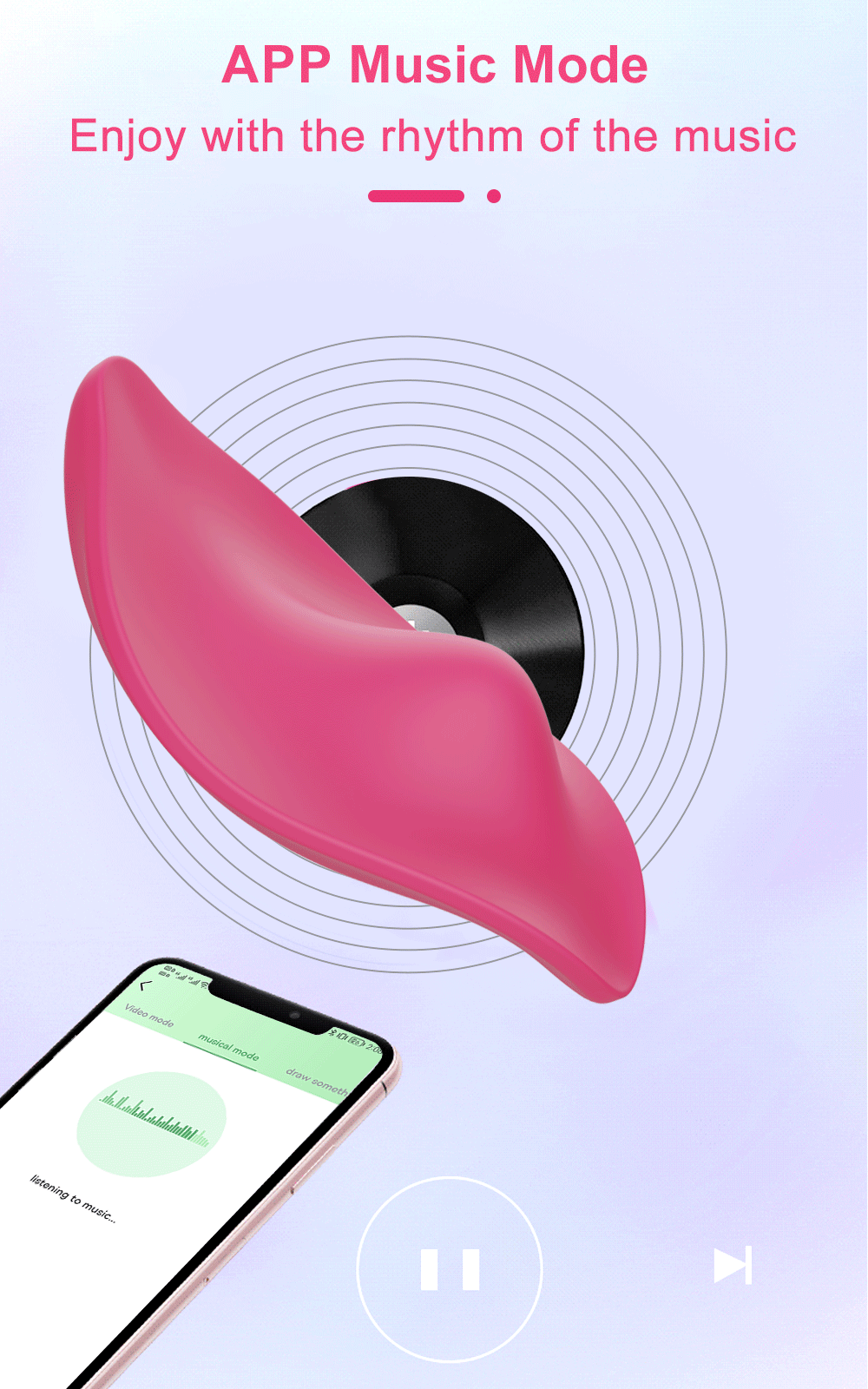 Bluetooth APP Vibrator Female Wireless Remote Control Wearable Vibrating Egg Clitoris Stimulator Sex Toys for Women Couples Bluetooth APP Vibrator Female Wireless Remote Control Wearable Vibrating Egg Clitoris Stimulator Sex Toys for Women Couples