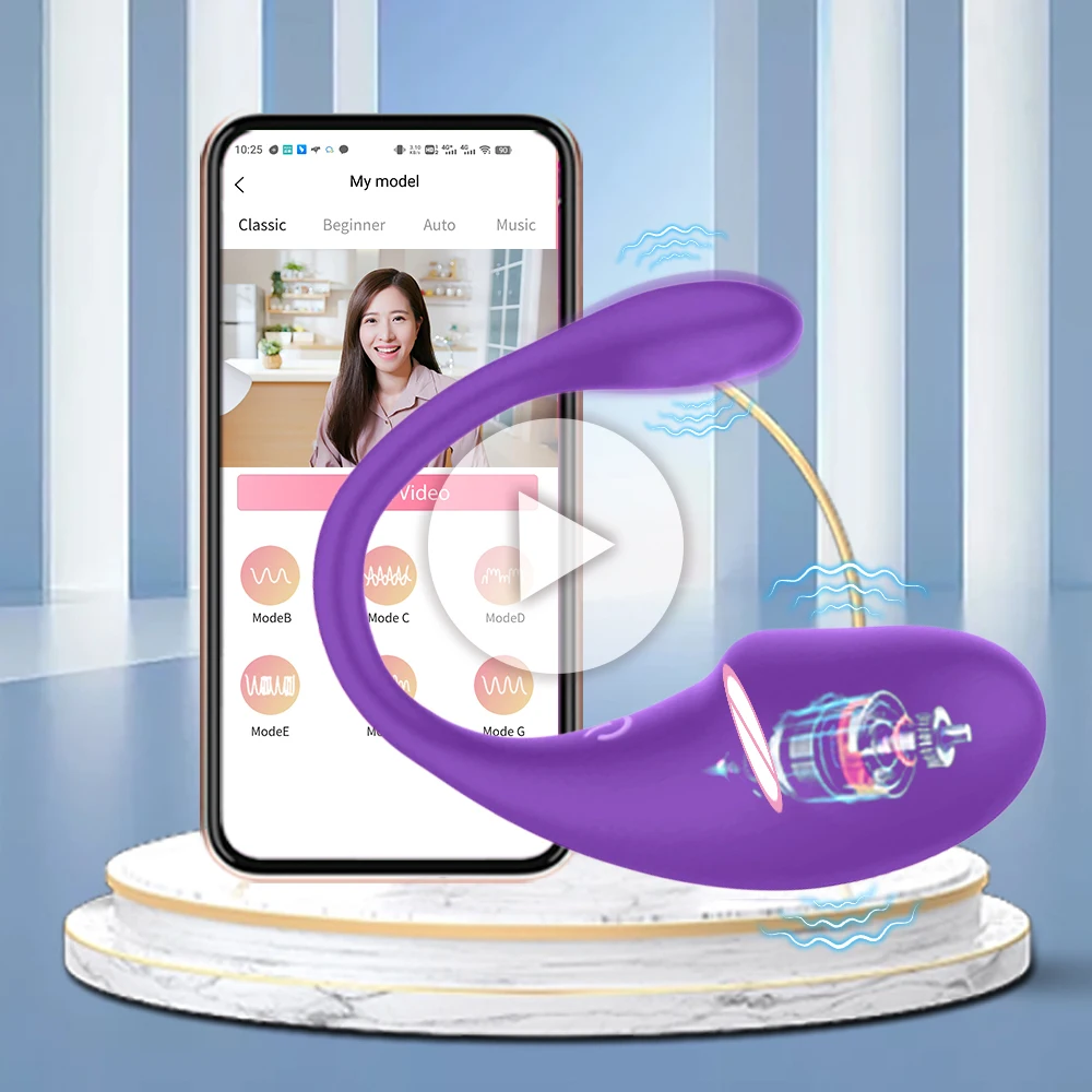 Wireless Bluetooth G Spotc for Women Dildo APP Remote Control Wear Vibrating Egg Clit Female Panties Sex Toys for Adults