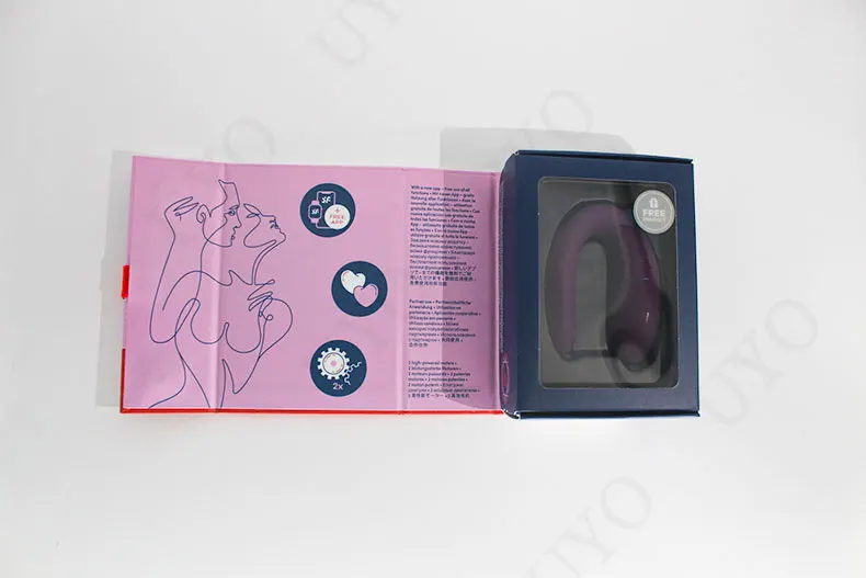 Satisfyer Double Joy app controlled vibrator silicone sex toys for couples 10 vibration IPX7 waterproof vibrators for women UYO Satisfyer Double Joy app controlled vibrator silicone sex toys for couples 10 vibration IPX7 waterproof vibrators for women UYO