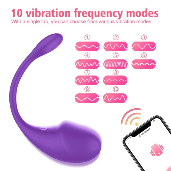 Wireless Bluetooth APP Vibrator Female Remote Control Egg Clitoris Stimulator G Spot Massager Sex Toys for Women Adults Panties