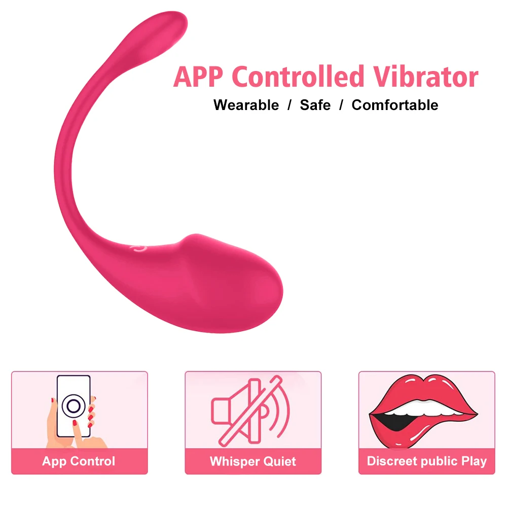 Wireless Bluetooth APP Vibrator Female Remote Control Egg Clitoris Stimulator G Spot Massager Sex Toys for Women Adults Panties