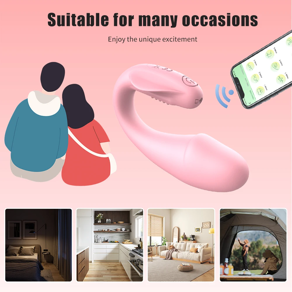 Wearable Mini Vibrator Wireless Bluetooth G Spot Dildo Vibrator for Women APP Remote Control Vibrating Egg Clit Panties Sex Toys Wearable Mini Vibrator Wireless Bluetooth G Spot Dildo Vibrator for Women APP Remote Control Vibrating Egg Clit Panties Sex Toys