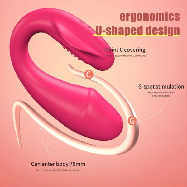 Wearable Mini Vibrator Wireless Bluetooth G Spot Dildo Vibrator for Women APP Remote Control Vibrating Egg Clit Panties Sex Toys