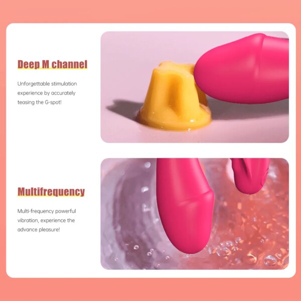 Wearable Mini Vibrator Wireless Bluetooth G Spot Dildo Vibrator for Women APP Remote Control Vibrating Egg Clit Panties Sex Toys