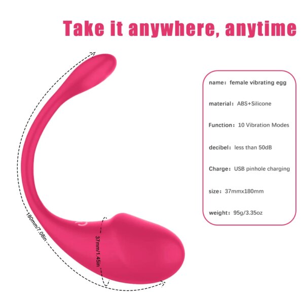 Wireless Bluetooth Vibrator for Women G Spot Dildo APP Remote Control Wear Vibrating Egg Clit Female Panties Sex Toys for Adults