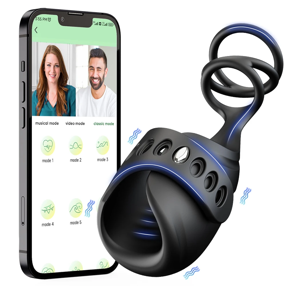 Penis Trainer Vibrator Cock Ring Sex Toys for Men APP Remote Control Male Masturbator Glans Stimulate Penis Massage Penis Trainer Vibrator Cock Ring Sex Toys for Men APP Remote Control Male Masturbator Glans Stimulate Penis Massage