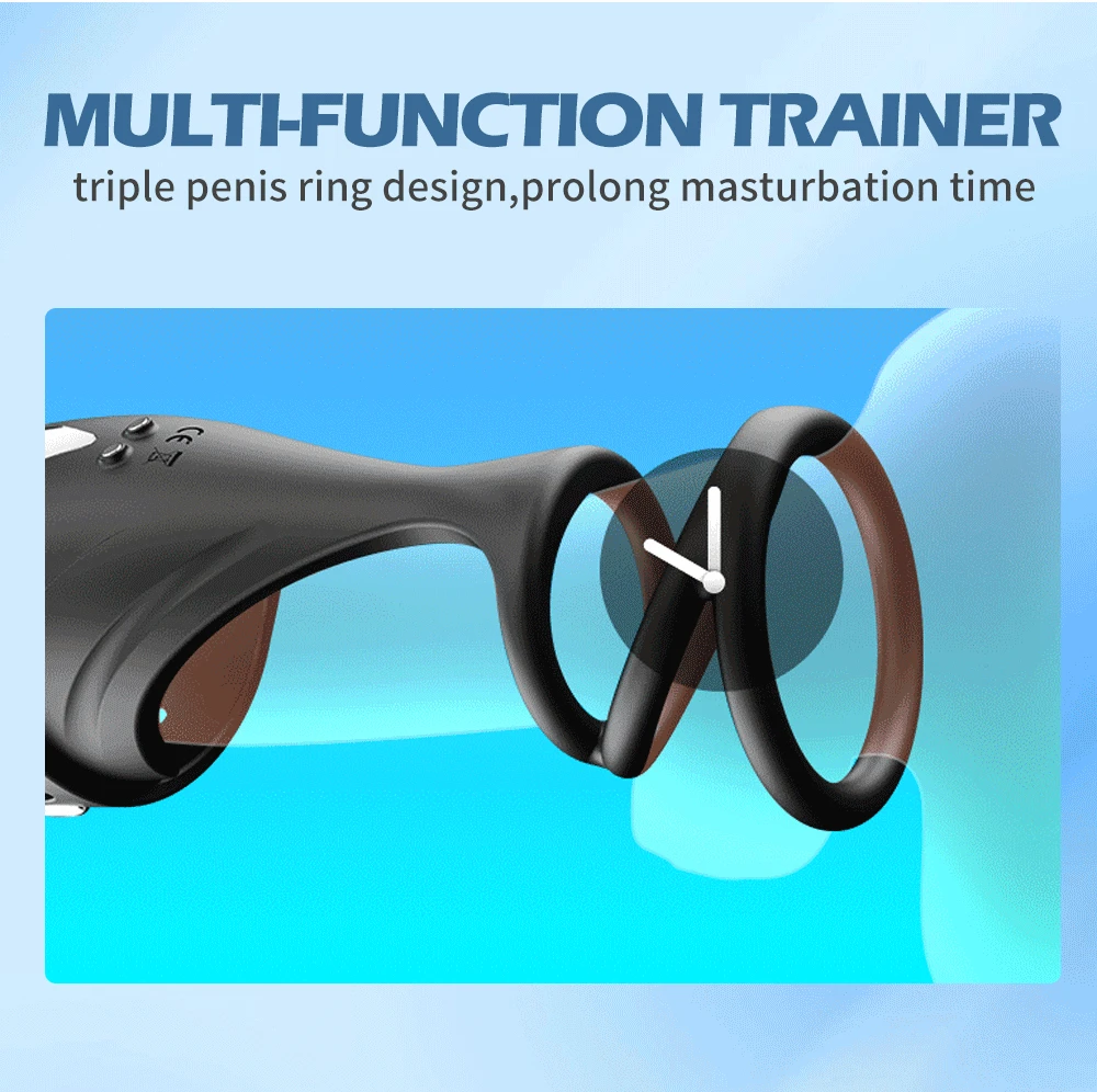 Penis Trainer Vibrator Cock Ring Sex Toys for Men APP Remote Control Male Masturbator Glans Stimulate Penis Massage Penis Trainer Vibrator Cock Ring Sex Toys for Men APP Remote Control Male Masturbator Glans Stimulate Penis Massage