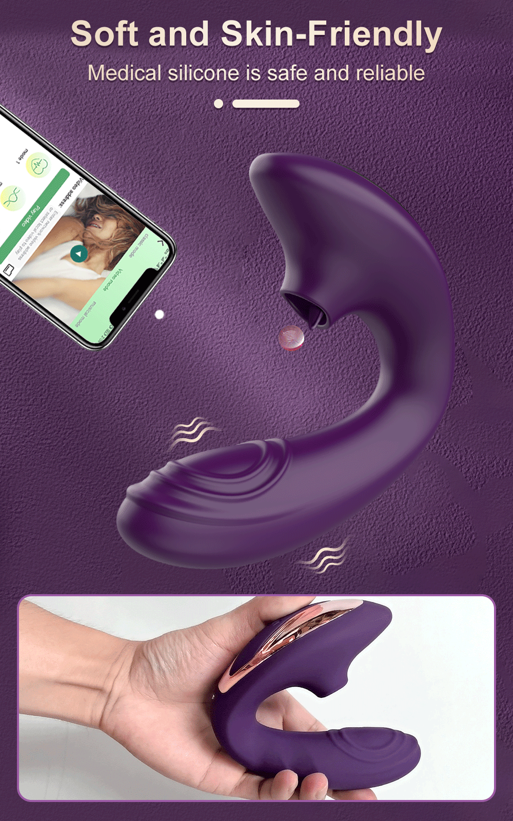 Powerful APP Remote Control Vibrator Female with Tongue Licking Wear G Spot Clitoris Stimulator Adult Goods Sex Toys for Women