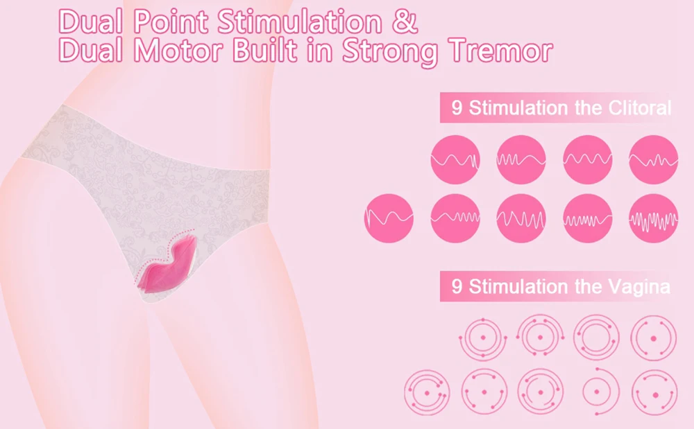 Wearable Butterfly Vibrator for Clitoris Woman Panty Vibrators Clit Massager G-spot Dildo Vibrating Wireless APP Remote Sex Toys