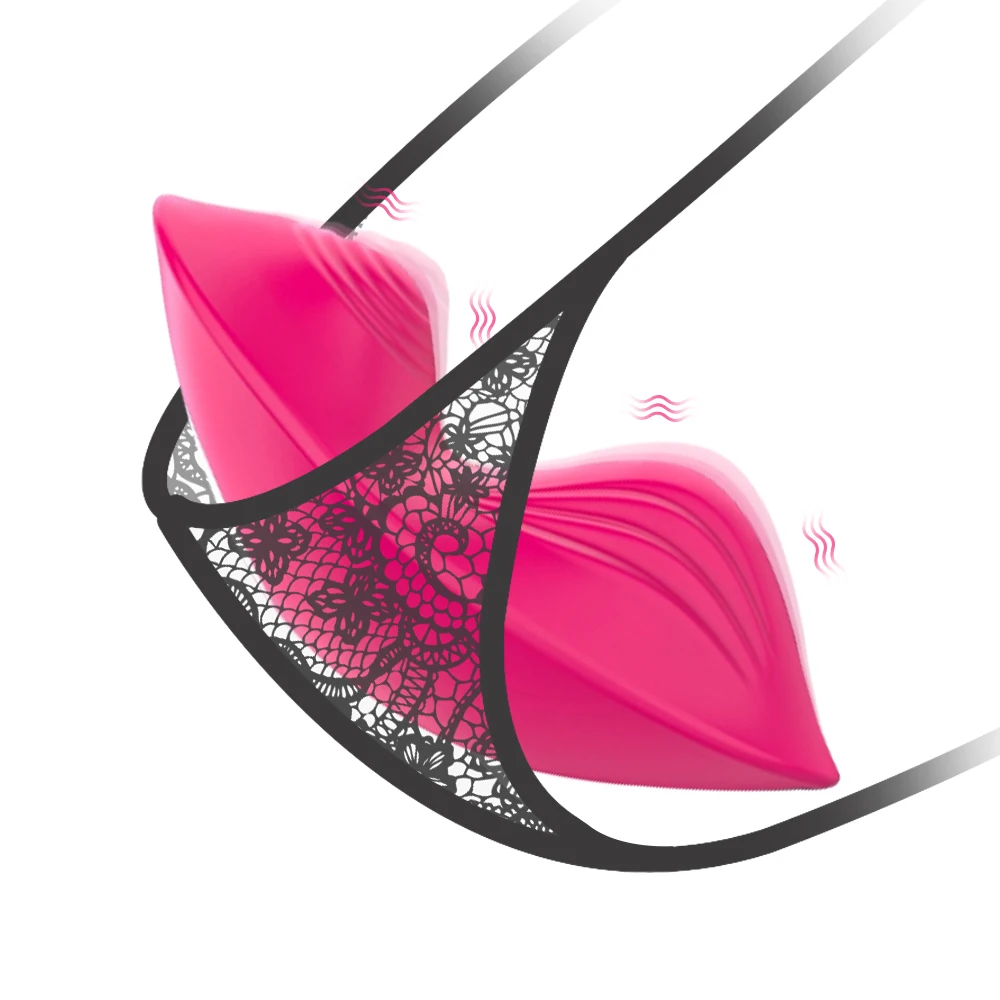 Wearable Butterfly Vibrator for Clitoris Woman Panty Vibrators Clit Massager G-spot Dildo Vibrating Wireless APP Remote Sex Toys