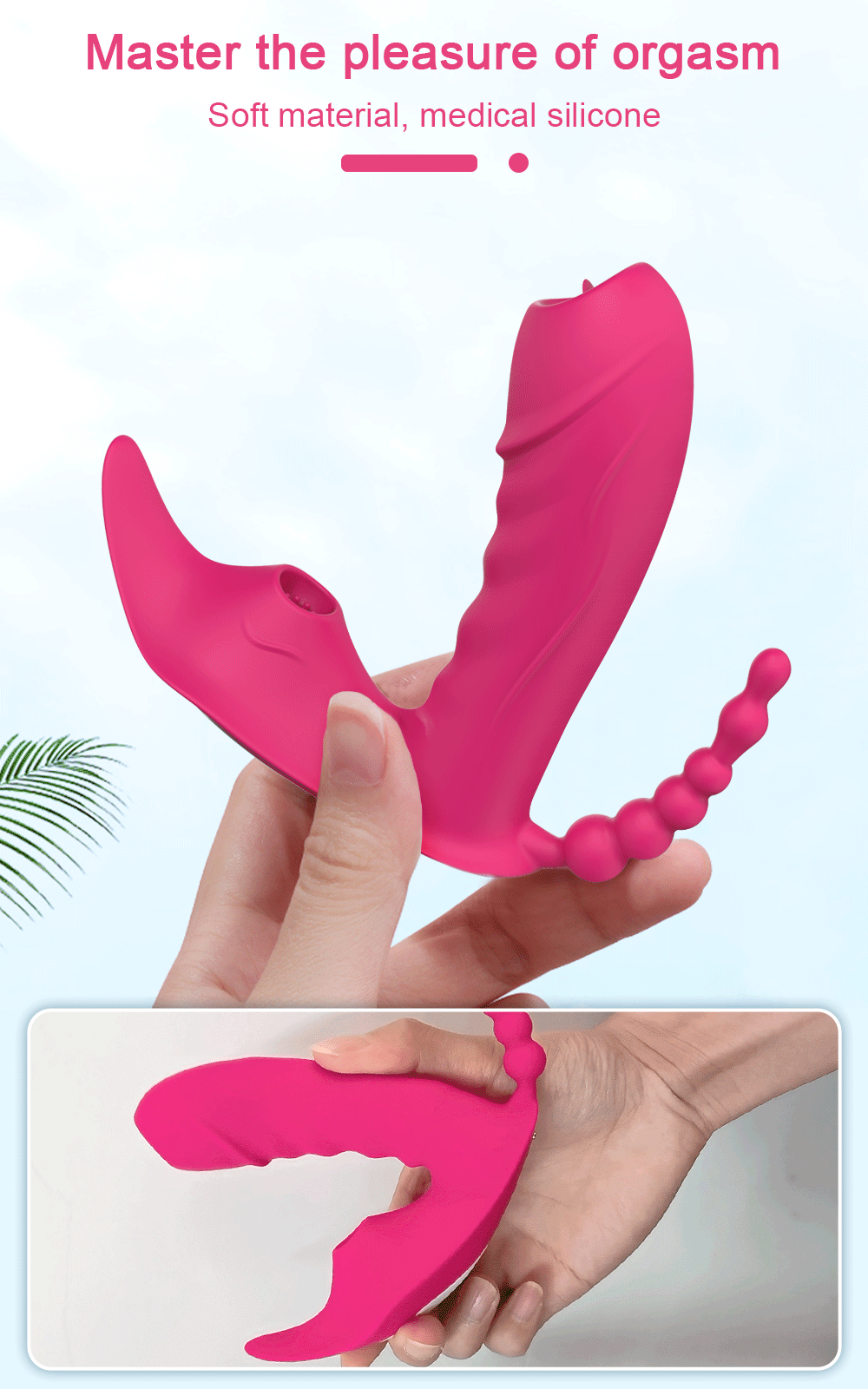 Bluetooth APP 3 in 1 Dildo Vibrator for Women Wireless Remote Control Sucker Clitoris Stimulator Sex Toys Female Couple Adult