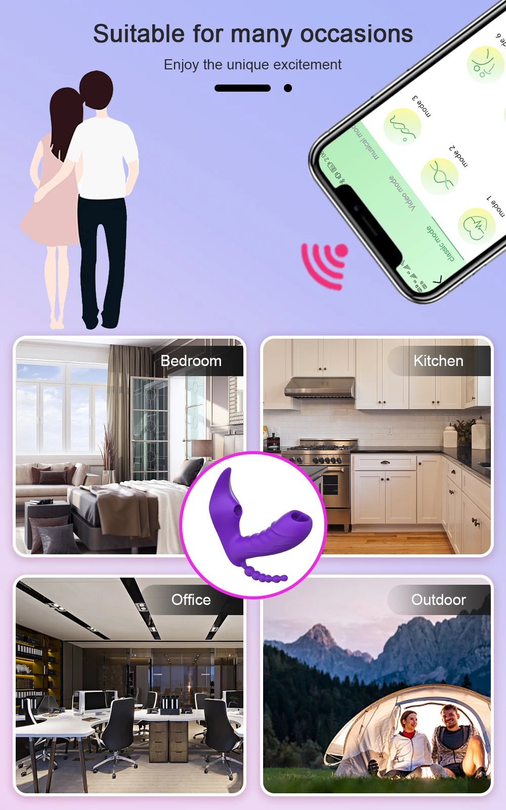 Bluetooth APP 3 in 1 Dildo Vibrator for Women Wireless Remote Control Sucker Clitoris Stimulator Sex Toys Female Couple Adult