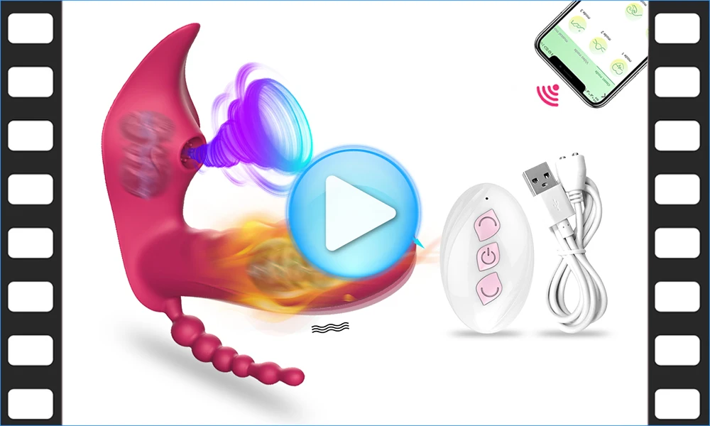 Bluetooth APP 3 in 1 Dildo Vibrator for Women Wireless Remote Control Sucker Clitoris Stimulator Sex Toys Female Couple Adult