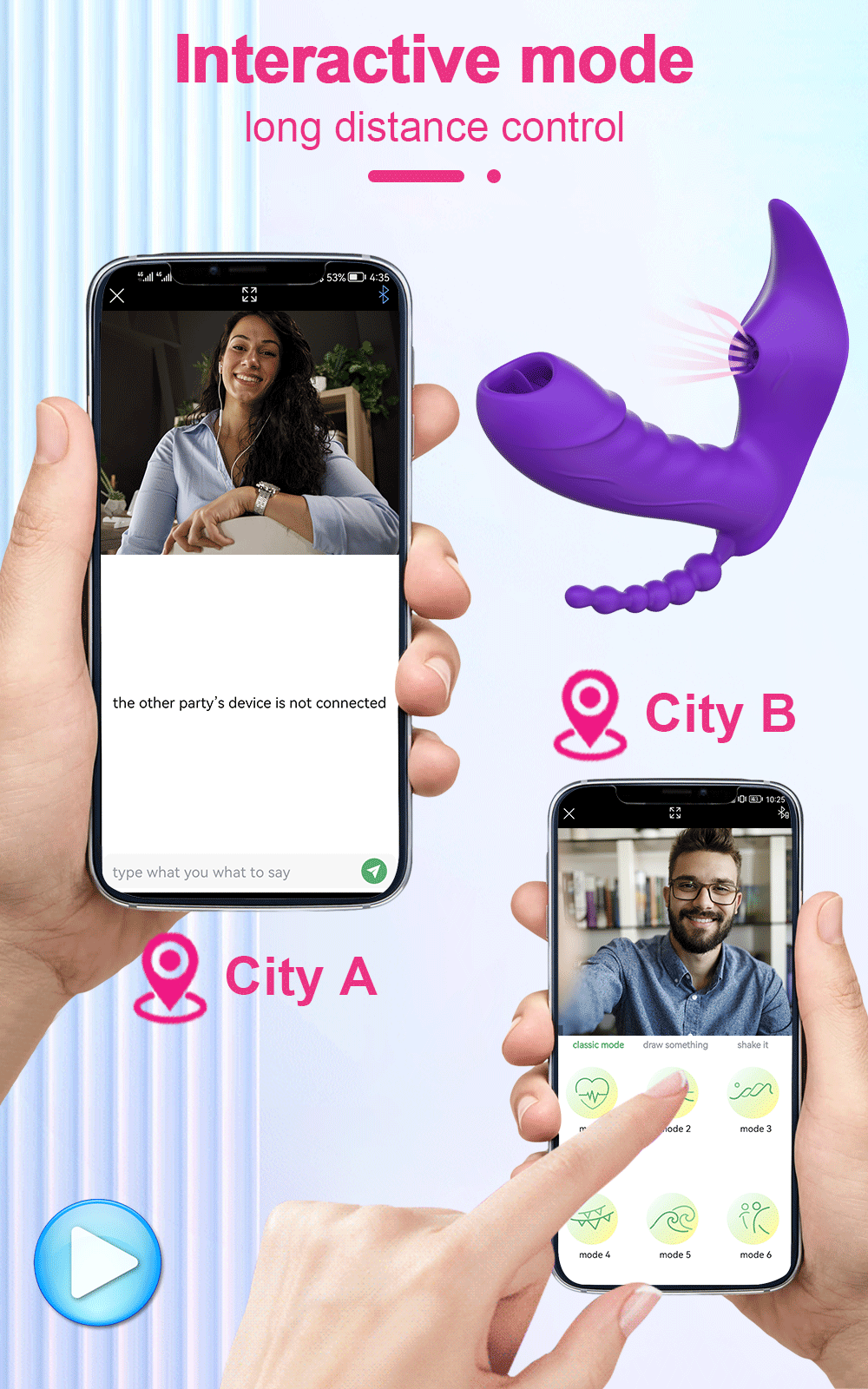 Bluetooth APP 3 in 1 Dildo Vibrator for Women Wireless Remote Control Sucker Clitoris Stimulator Sex Toys Female Couple Adult