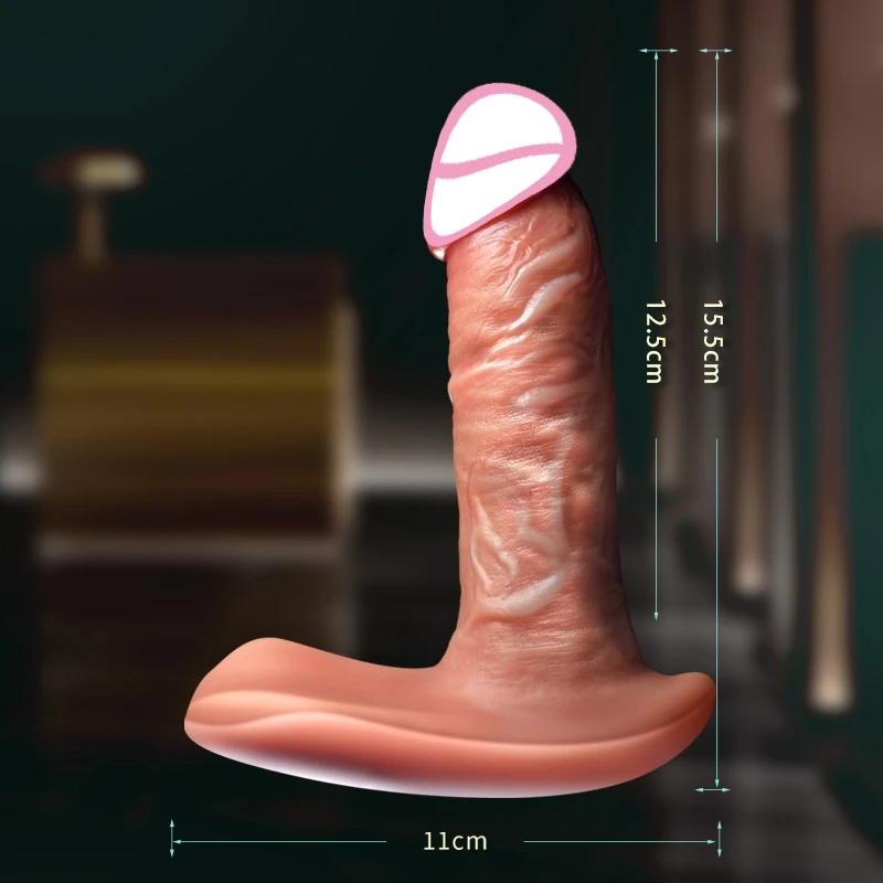 Soft Realistic Thrusting Dildo Remote Vibrator penis Sex Toys Wearable Dildo Women Sex Toy Adult Sex Toy Dildo dick For Women
