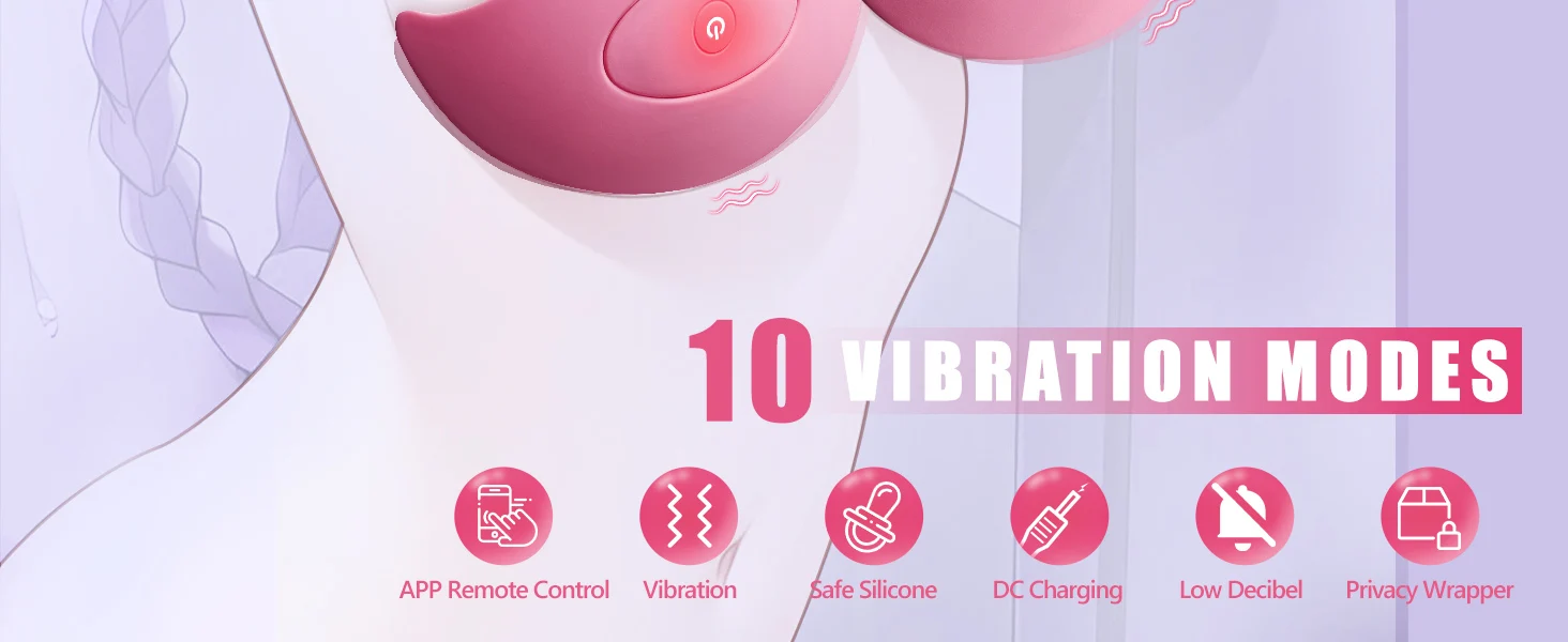 Vibrating Nipple Clamps Sucking Stimulator with 10 Powerful Vibration Modes App Remote Control Sex Toys Games Clitoral for Women Vibrating Nipple Clamps Sucking Stimulator with 10 Powerful Vibration Modes App Remote Control Sex Toys Games Clitoral for Women