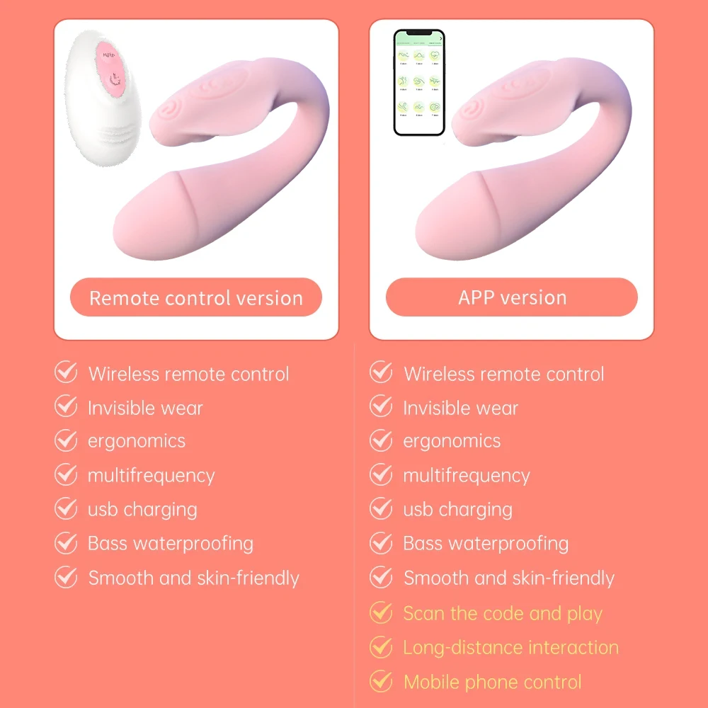 Wireless Bluetooth APP Vibrator for Women Clitoris Stimulator Remote Control Egg Wearable G Spot Massager Adult Panties Sex Toys