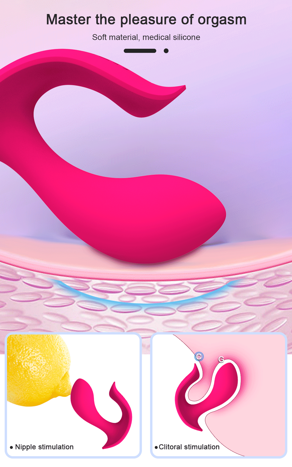 Wearable Vibrator APP Bluetooth for Women Wireless Remote Control Female Clit Clitoris Stimulator Goods Sex Toy for Adult