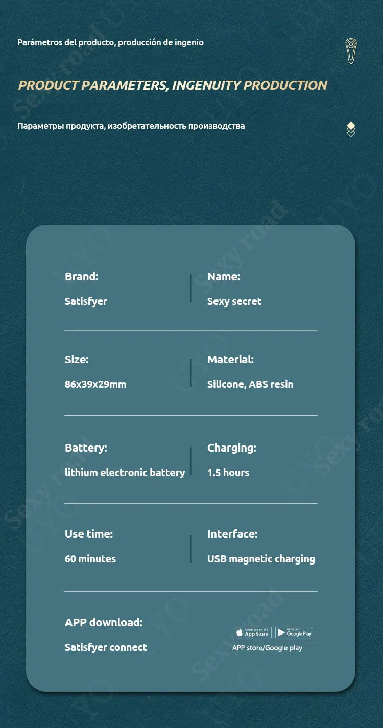 Satisfyer sexy secret silicone G-spot vibrator Portable wearable APP remote control clitoris Stimulator UYO Sex Toys For Women Satisfyer sexy secret silicone G-spot vibrator Portable wearable APP remote control clitoris Stimulator UYO Sex Toys For Women