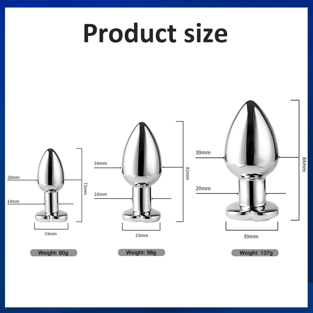 Bluetooth APP Anal Plug Vibrator Female Remote Control Clitoris Stimulator Metal Butt Plug Adult Supplies Sex Toys for Women Men
