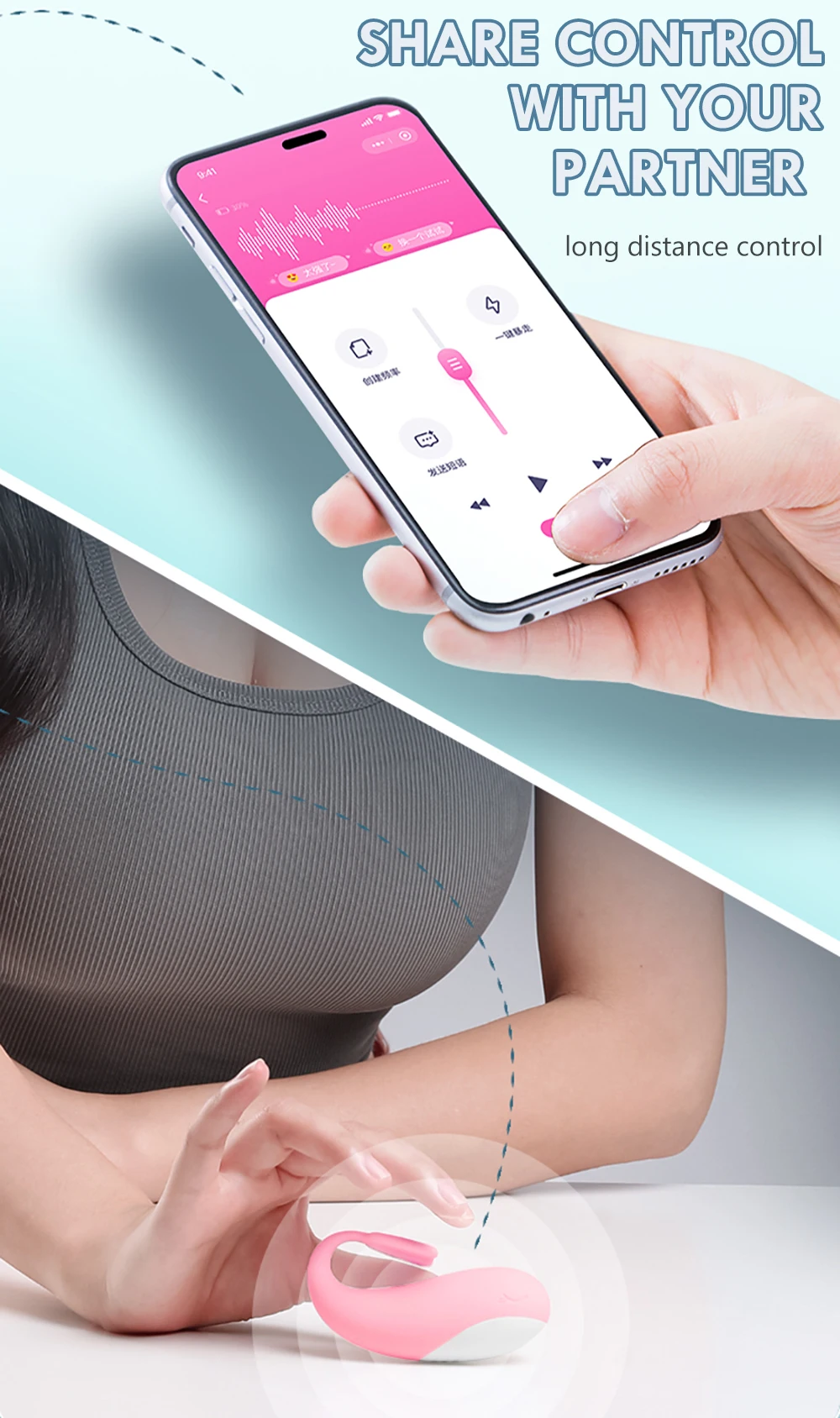 Bluetooths Dildo Vibratior Egg for Women Female Wireless APP Remote Control Wear Vibrating Egg Panties Toy Sex for Adults Shop
