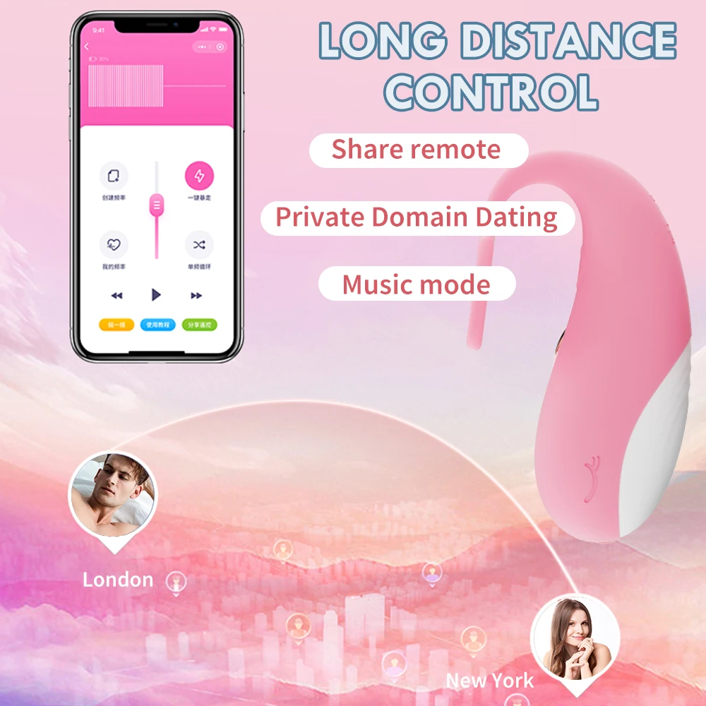 Bluetooths Dildo Vibratior Egg for Women Female Wireless APP Remote Control Wear Vibrating Egg Panties Toy Sex for Adults Shop