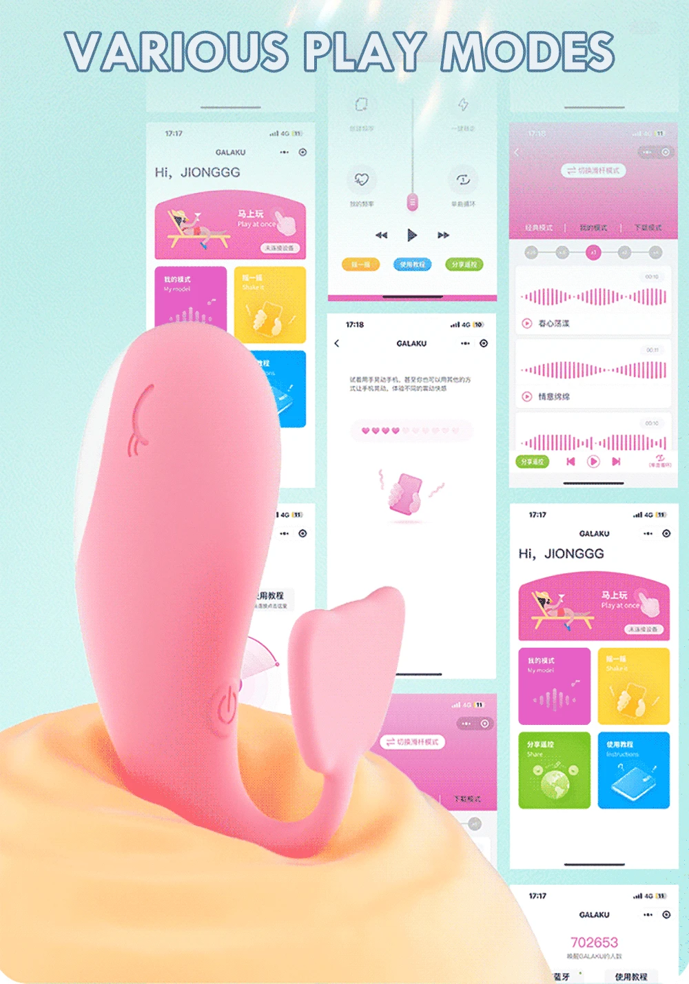 Bluetooths Dildo Vibratior Egg for Women Female Wireless APP Remote Control Wear Vibrating Egg Panties Toy Sex for Adults Shop