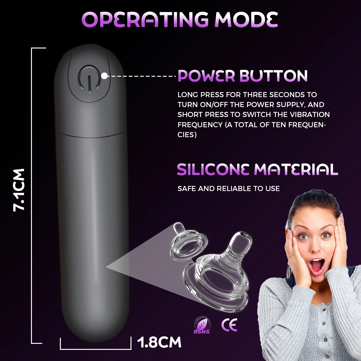Vibrating Panties 10 Function APP Remote Control Rechargeable Bullet Vibrator Strap on Underwear Vibrator for Women Sex Toy
