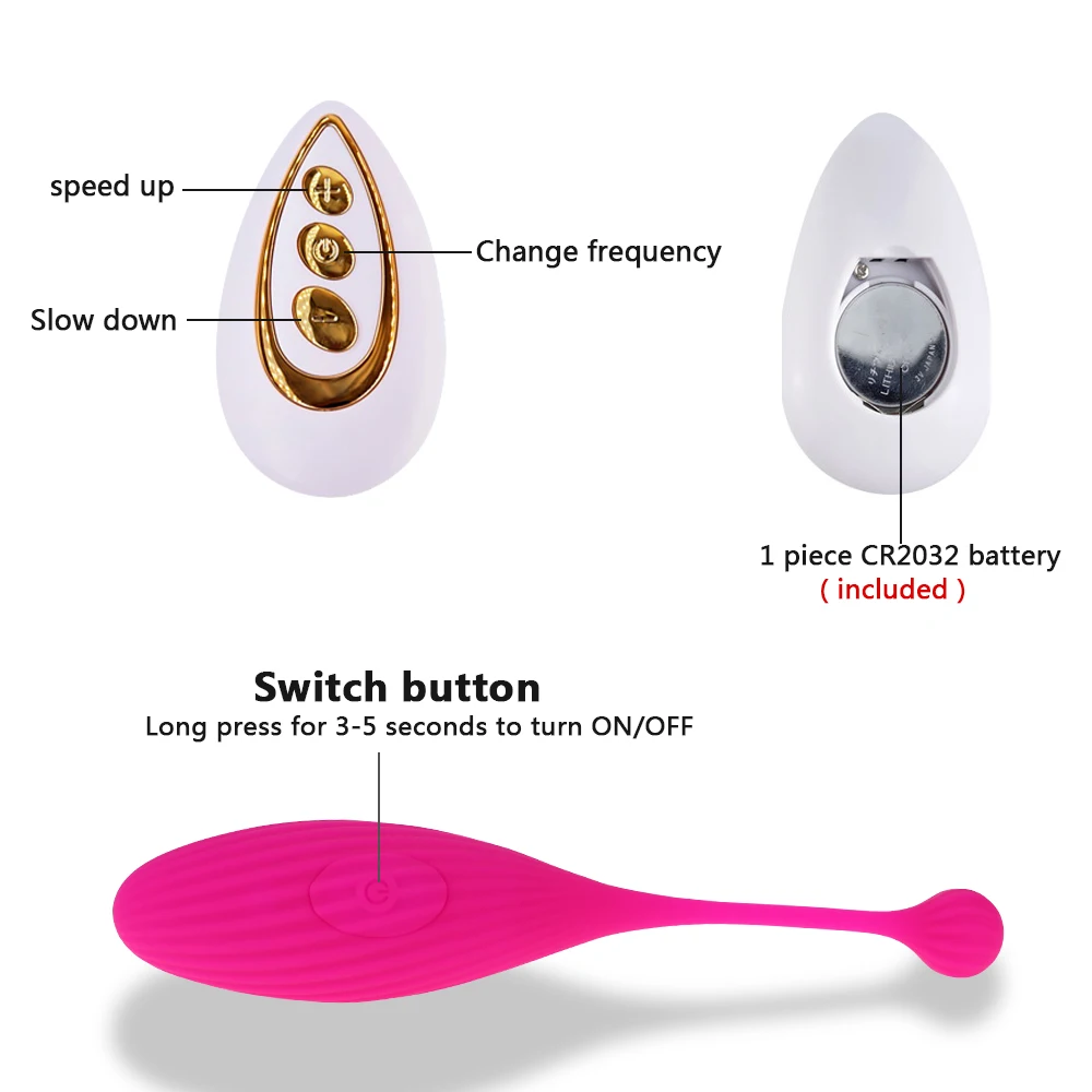 Wireless Remote Control G-spot Massager App Vibrators Female Clitoral Stimulator Vibrating Egg Sex Toy for women Vaginal Ball