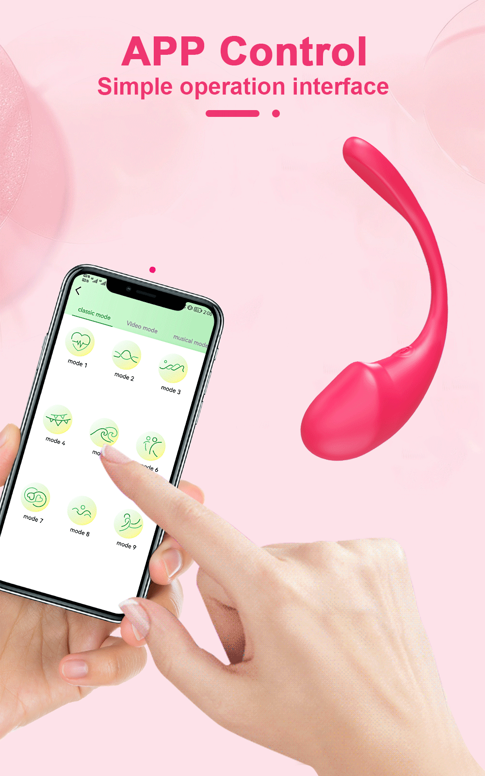 Wireless Bluetooth APP Vibrator Adult Toys for Women Remote Control Egg G Spot Clitoris Stimulator Wearable Vibrators Adults 18
