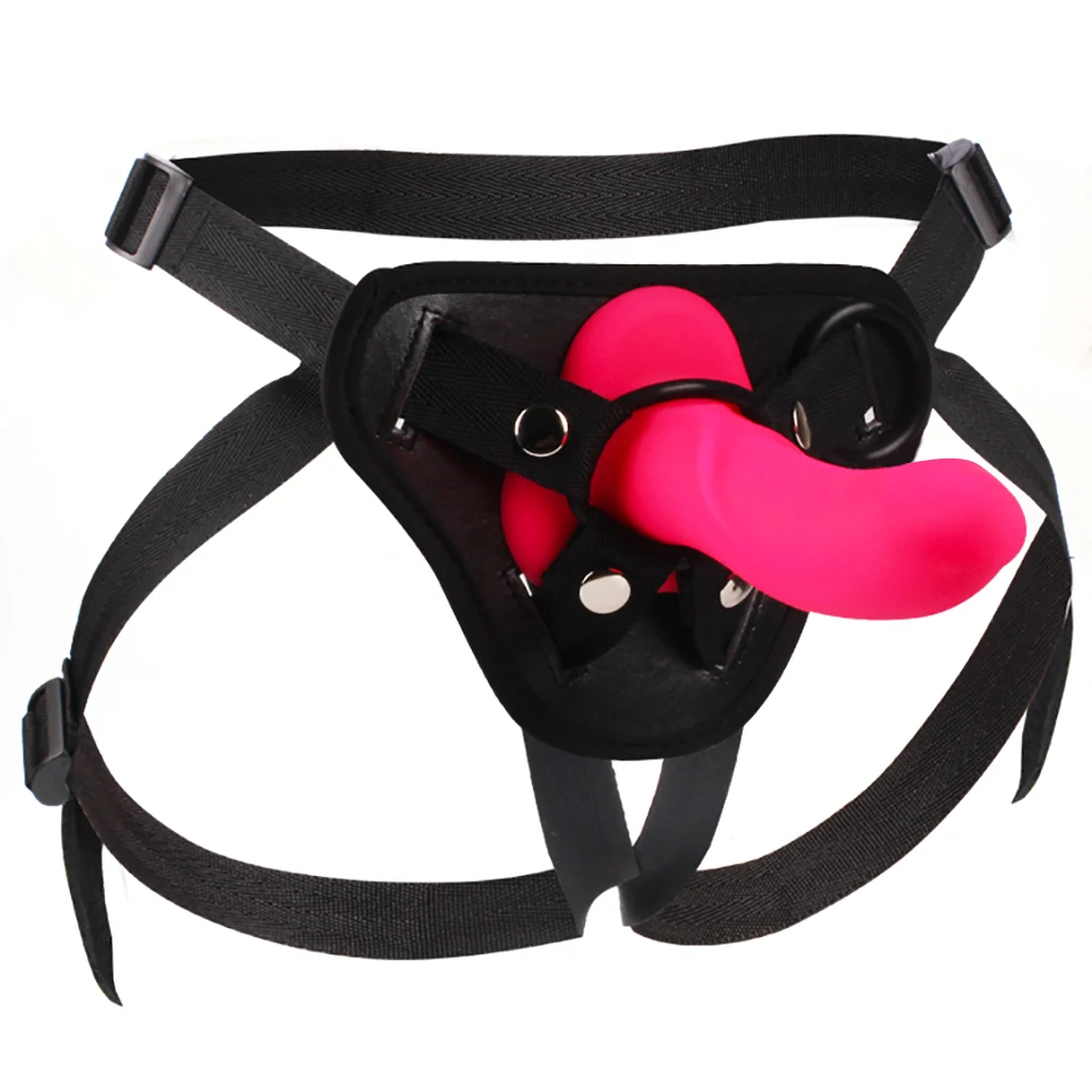 10 Speed Vibrating Sex Belt Penis Strap On Harness Dildo Vibrator Panties for Women Lesbian Sex Bondage Dildo Adult Sex Vibrator