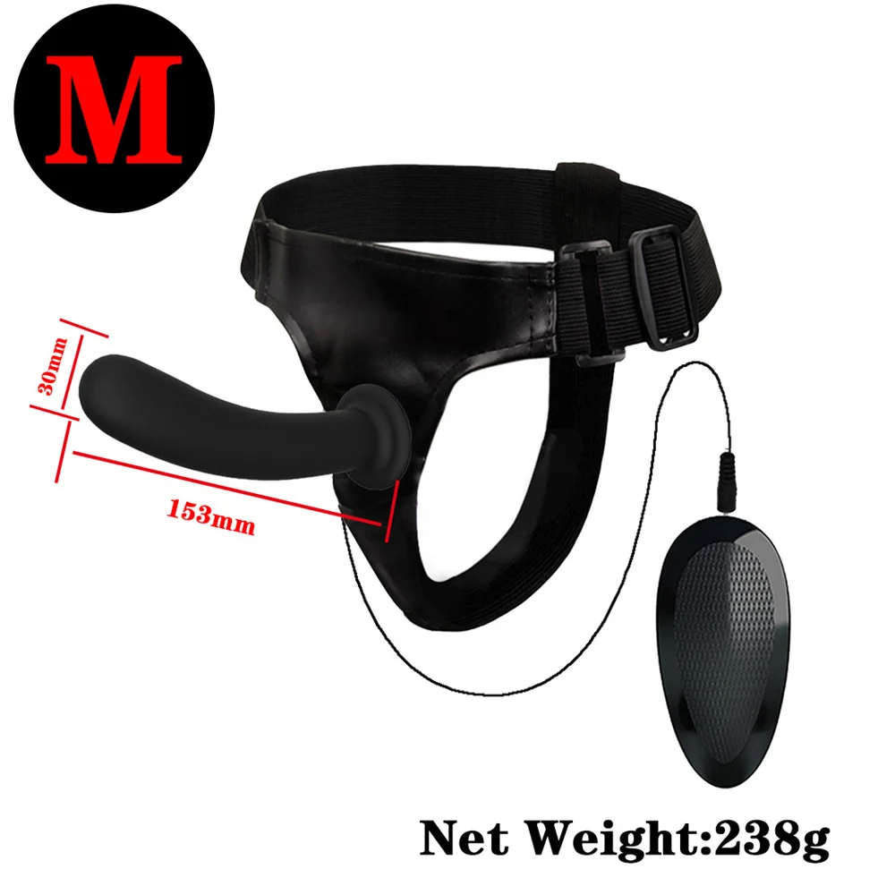 Vibrating Strapon Dildo for Women Wearable Penis Belt Strap On Anal Plug Double Dildos Harness Adult Sex Toys For Woman Lesbian