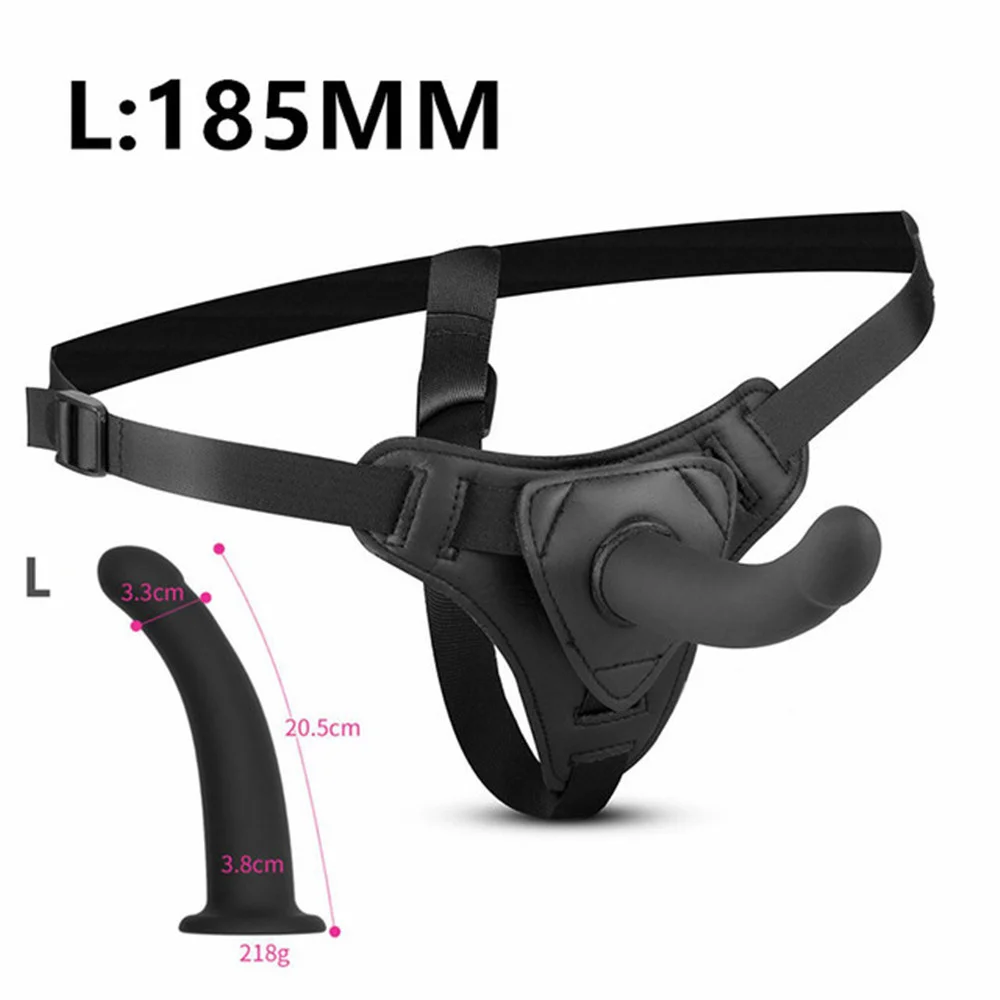 Vibrating Strapon Dildo for Women Wearable Penis Belt Strap On Anal Plug Double Dildos Harness Adult Sex Toys For Woman Lesbian