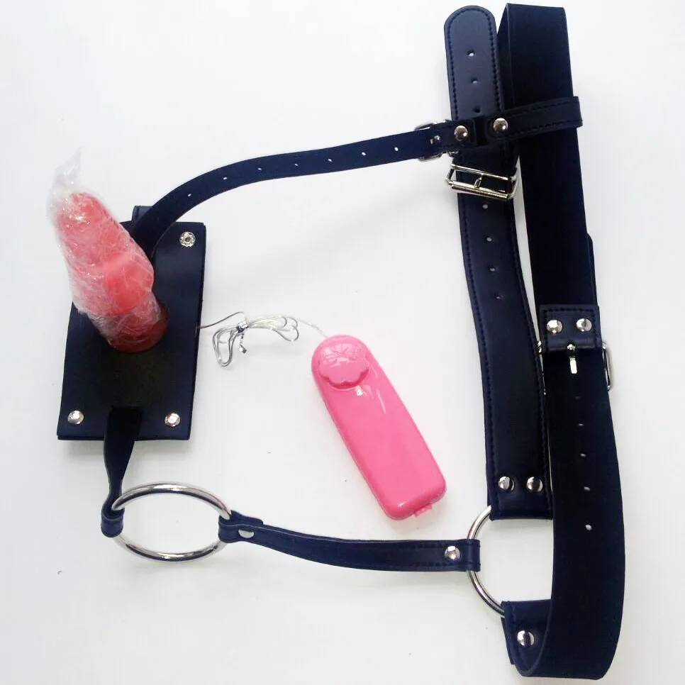 HotX PU Leather Wearable Anal Plug Underwear with plug Strap-on Harness Cock Ring Chastity Belt  Strapon Sex Toys For Men