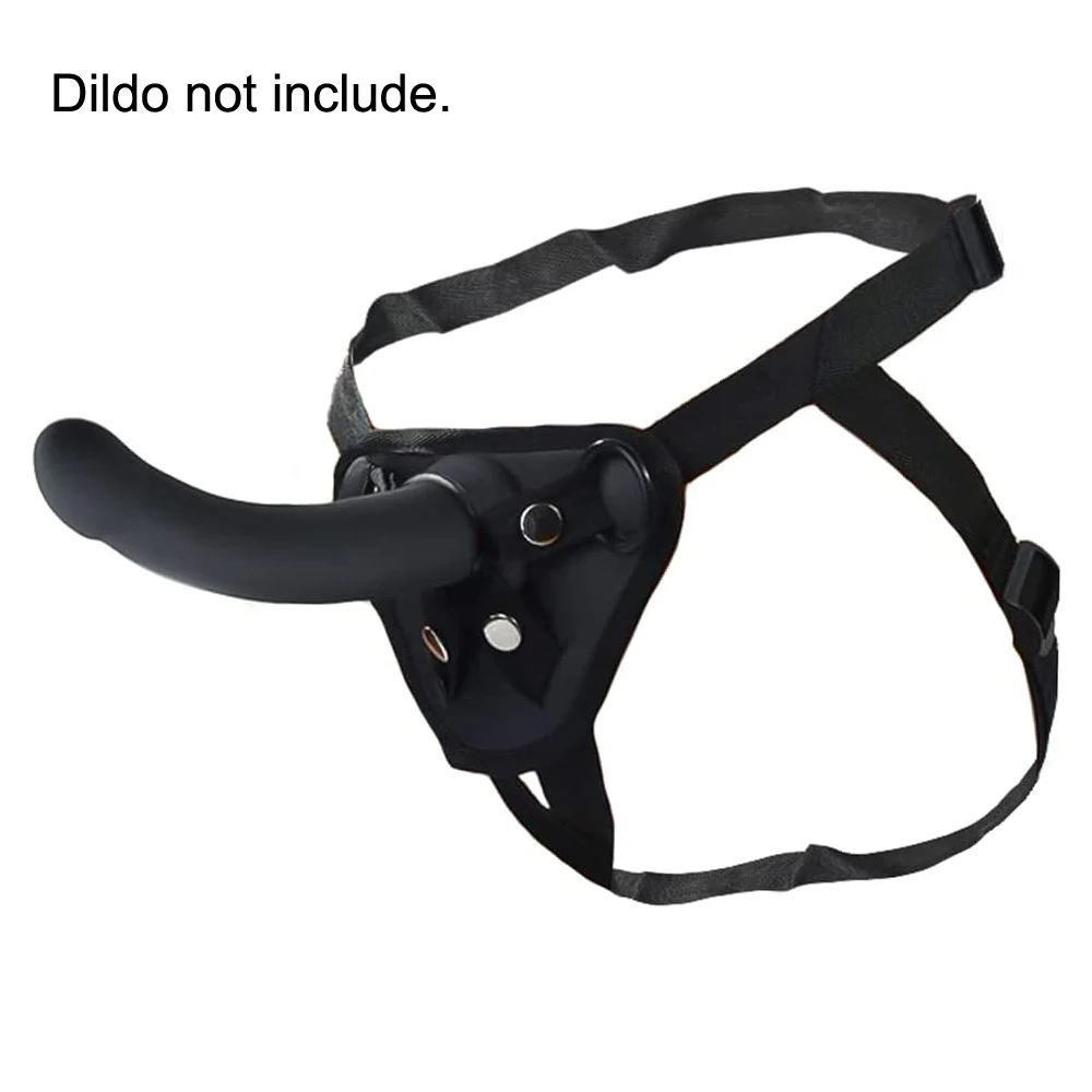 Wearable Strap-on Harness Compatible Suction Cup Dildo Adjustable Harness Sex Toy for Women Man Lesbian Female Play