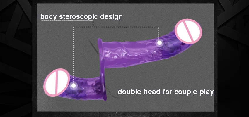 Double Strap on Dildo Vibrator Dual Penetration Strap-on Penis Pants Wearable Vibrating Strap on Belt Sex Toys for Lesbian Women