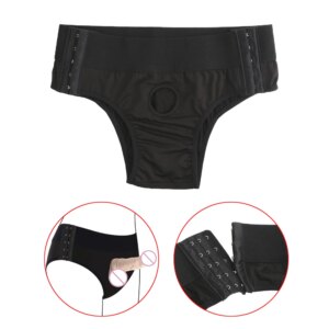 Wearable Sex Toys for lesbian Strapon Panties With O-Rings Strap-on Dildo Pants Adjustable Ultra Elastic Sex products for Woman