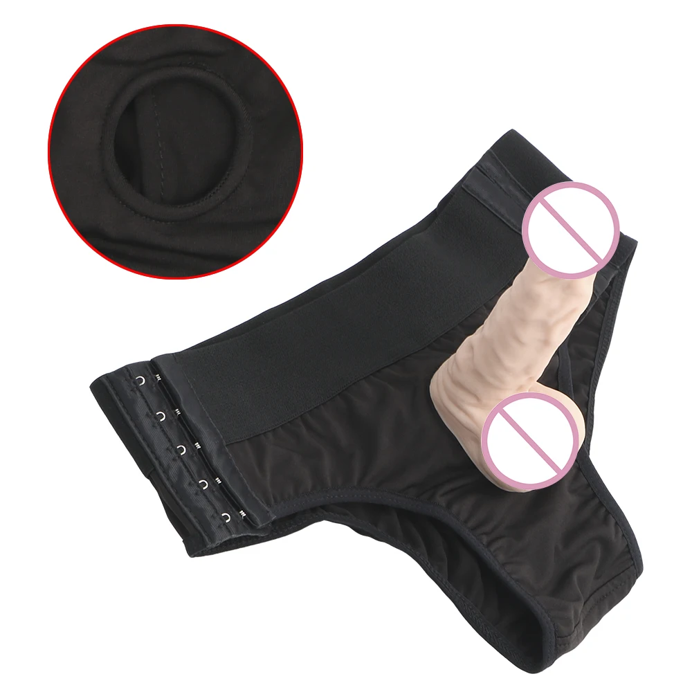Wearable Sex Toys for lesbian Strapon Panties With O-Rings Strap-on Dildo Pants Adjustable Ultra Elastic Sex products for Woman