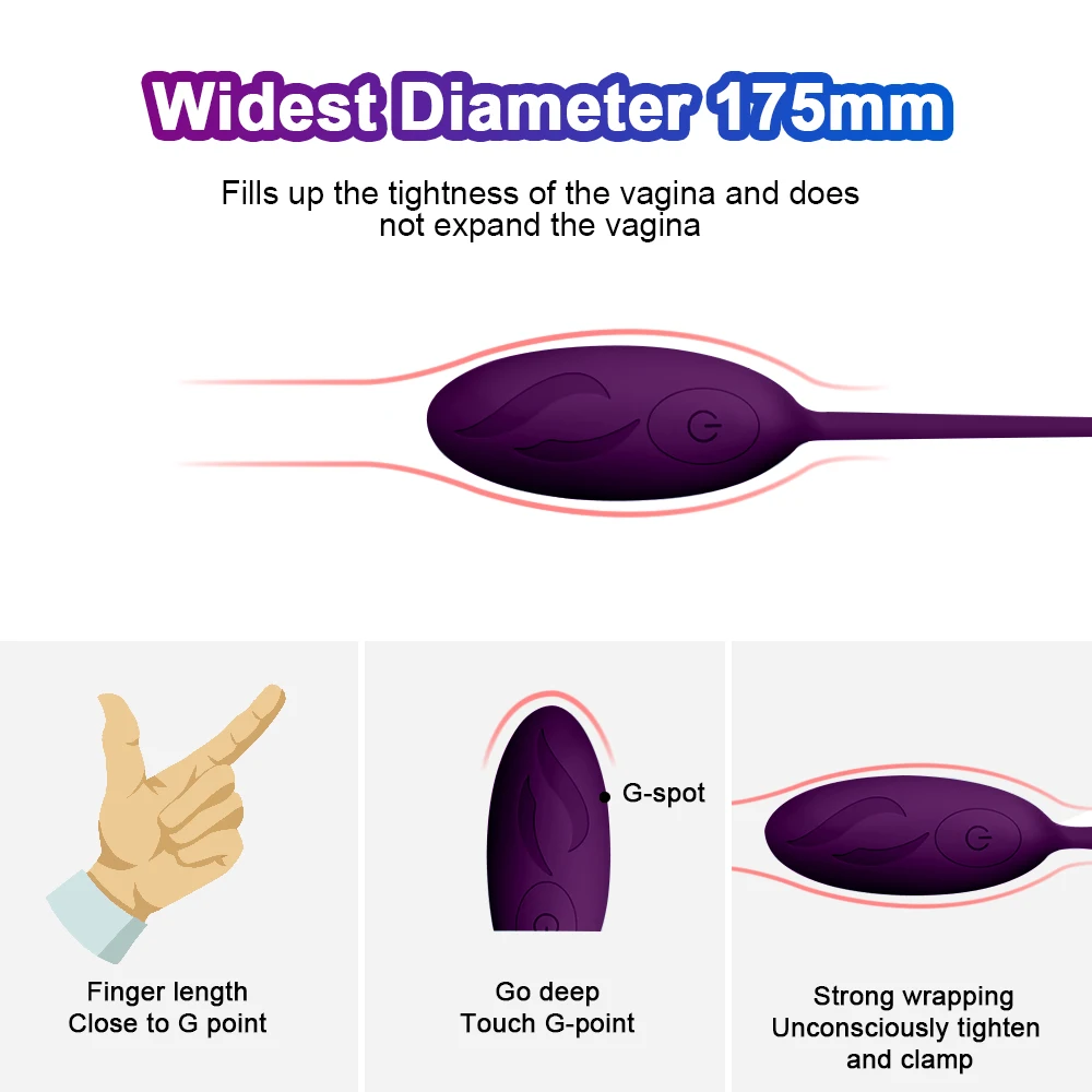 Wearable Panties Wireless Vibrator Female Remote Control Egg Clitoris Stimulator G Spot Massager Sex Toys for Women Adults Toys